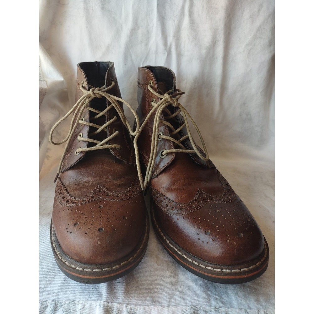 Crevo Speakeasy #225 chestnut size 12 dress lace up boots